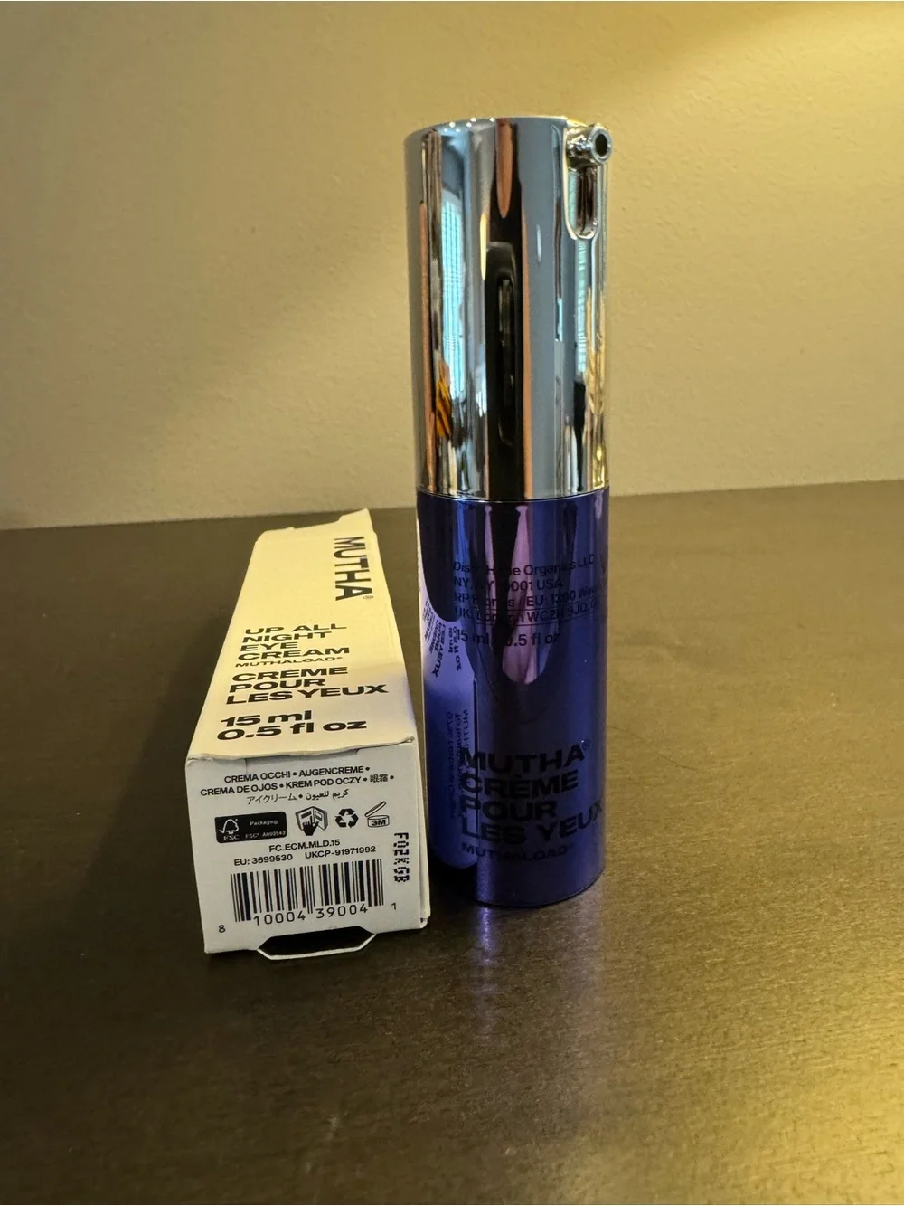 Mutha Up All Night Eye Cream 15 ml .5 oz Full Size NIB